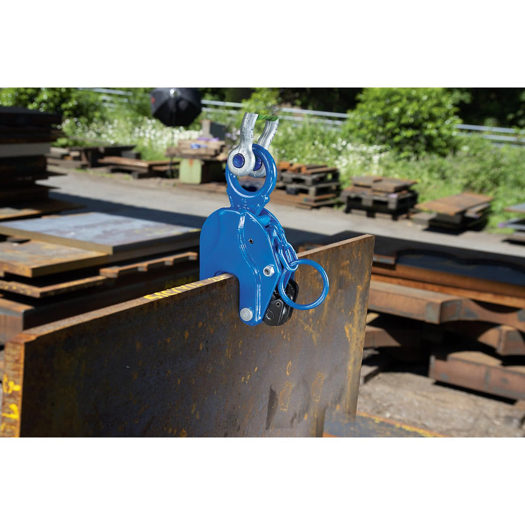 Planeta F00001 Hebeklemme VLC-1 | 1000 kg Tragfähigkeit | 0-22 mm Greifbereich | 3,5 kg Gewicht 1000