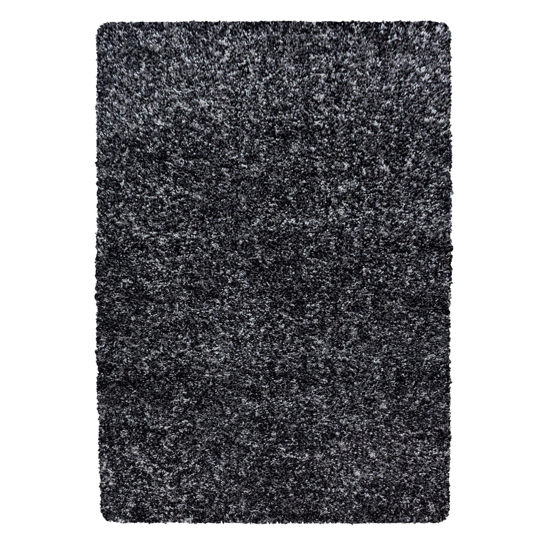 HomebyHome Shaggy Teppich Läufer Flur 80 x 150 cm - Hochflor Wohnzimmerteppich Mehrfarbig Extra Weic