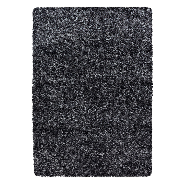 HomebyHome Shaggy Teppich Läufer Flur 60 x 110 cm - Hochflor Wohnzimmerteppich Mehrfarbig Extra Weic