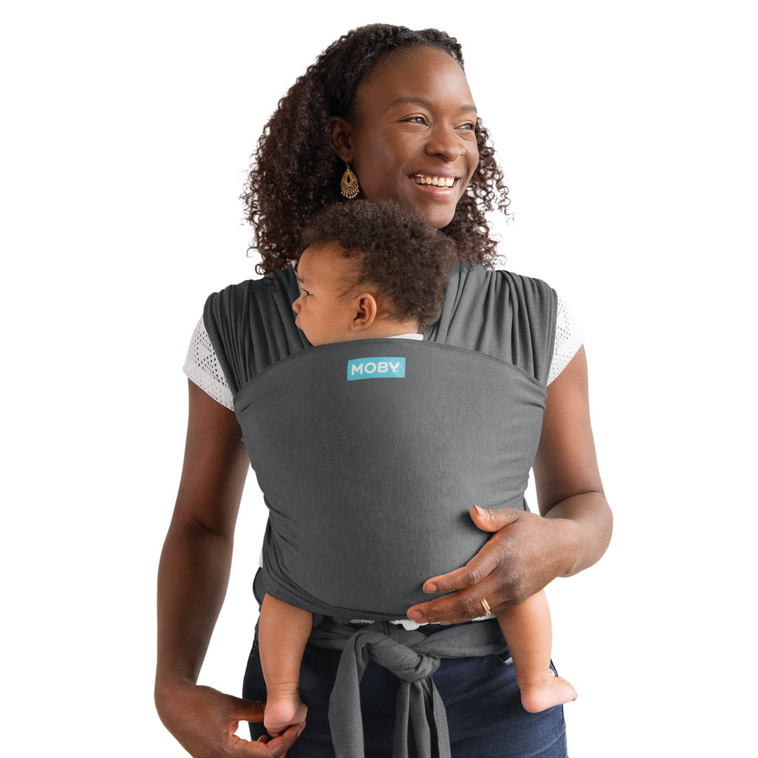 Moby Wrap Babytragetuch für Neugeborene bis Kleinkind - Element - Baby Wrap Carrier Slings - Perfekt