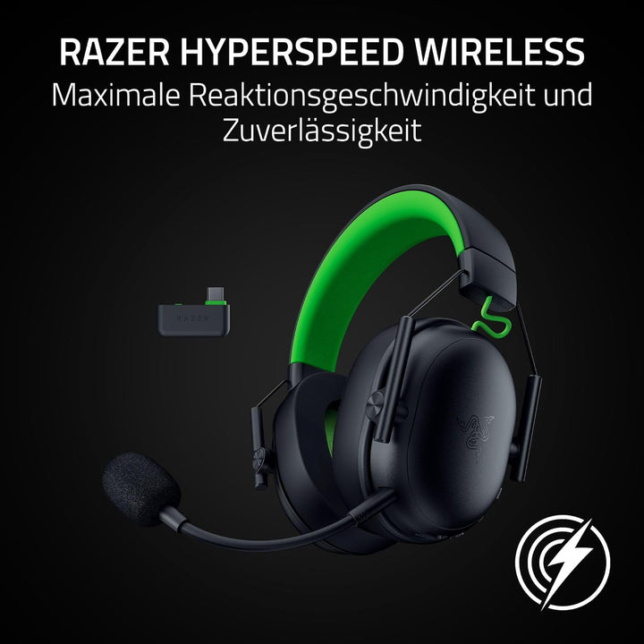 Razer BlackShark V3 X HyperSpeed for Xbox - Kabelloses E-Sport Headset - Ultra leicht 270 g - Trifor