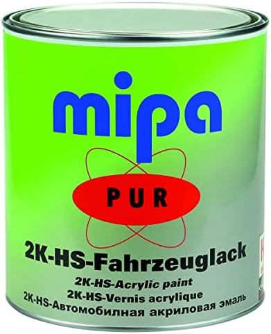 MIPA 2K Acryllack PUR 2K HS Fahrzeuglack 0,5 Liter