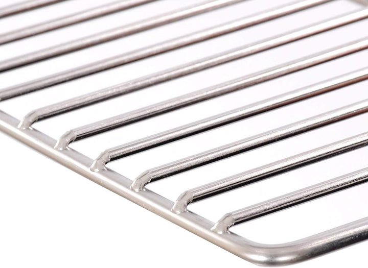 Grillrost 50 x 30 cm aus Edelstahl rostfrei und elektropoliert