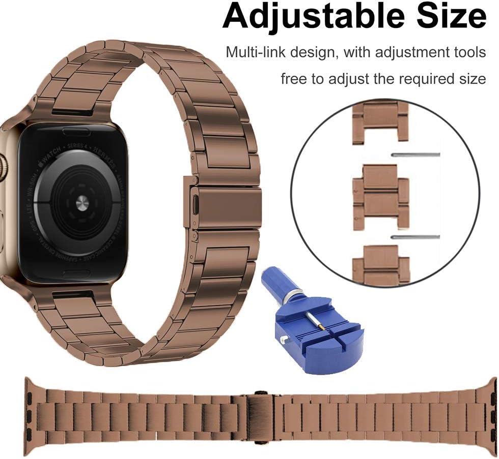 Miimall Kompatibel mit Apple Watch Armband 49mm 45mm 44mm 42mm 41mm 40mm 38mm, Einzigartiges Blau Pr