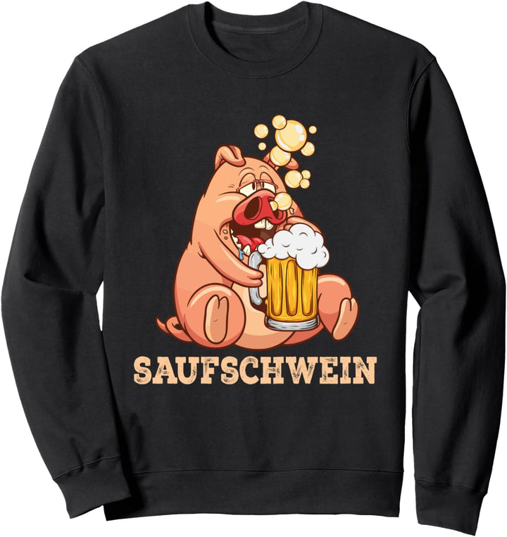 Landwirt Saufschwein - Schweinchen Ferkel Schwein Sweatshirt