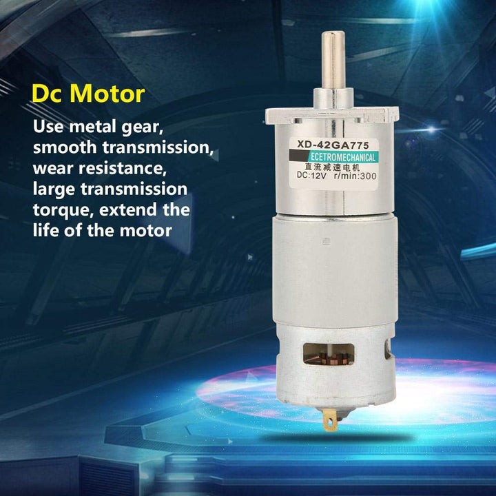 Mikro-DC-Getriebemotor, XD-42GA775 DC12V / 24V Mikro-DC-Getriebemotor Motor mit grossem Drehmoment u