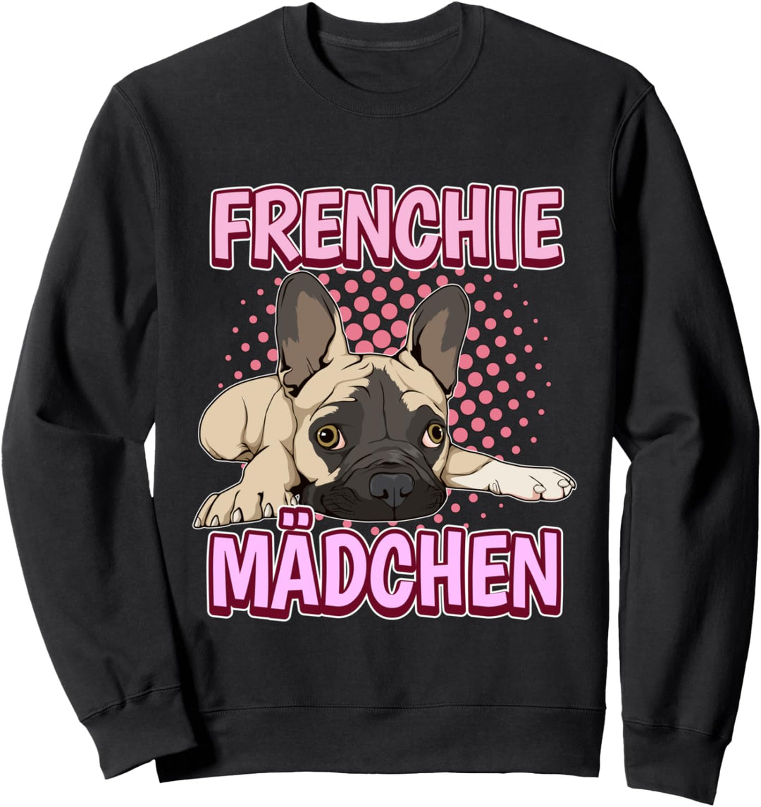 Kinder Frenchie Mädchen Sachen Französische Bulldoggen Sweatshirt