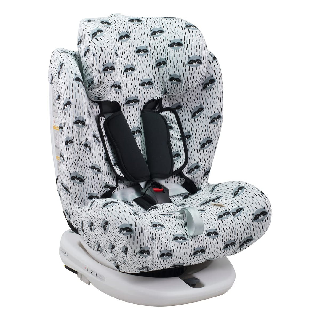 JYOKO Kids Bezug Kompatibel mit Star Ibaby, Baby Auto Fix Noe (Raccoon), Raccoon