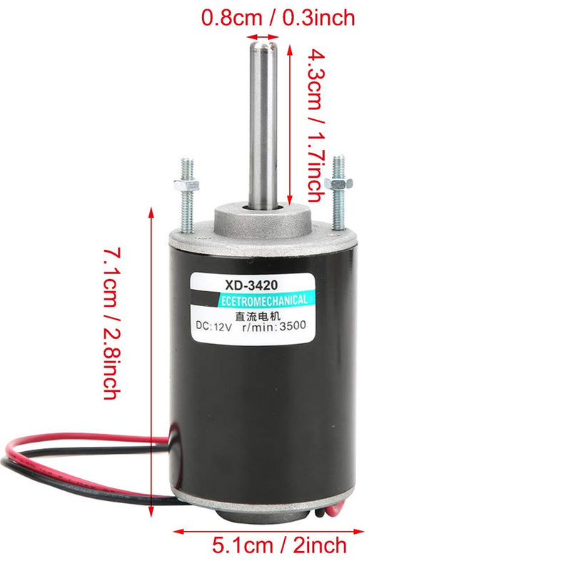 High Speed Einstellbare Elektrische Getriebemotor Gleichstrom Permanent Magnet Reversible Low Noise