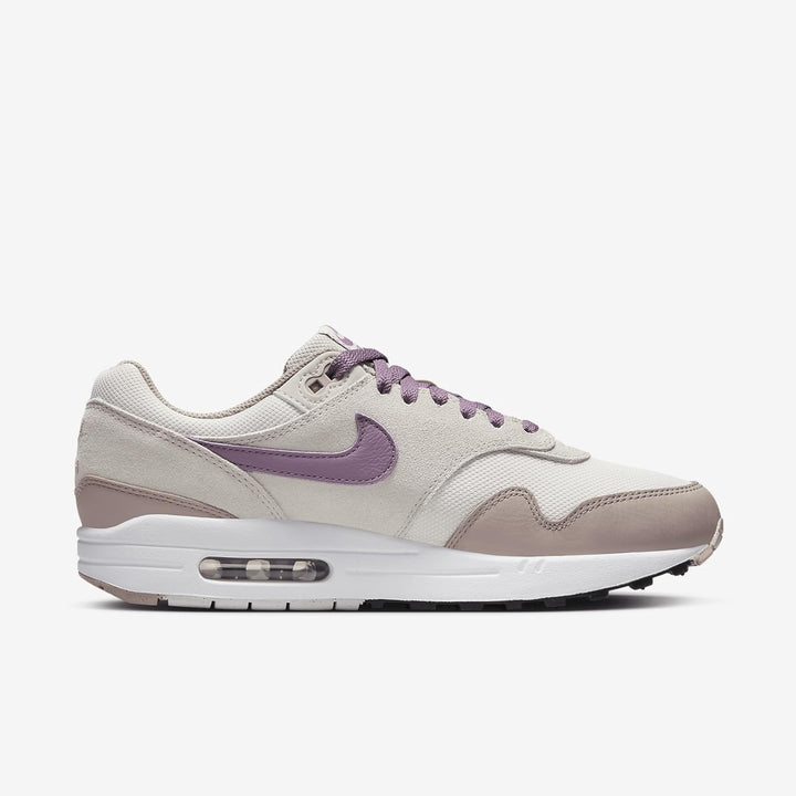 Nike Herren Air Max 1 Sneaker 41 EU Light Bone Violet Dust Phantom, 41 EU Light Bone Violet Dust Pha