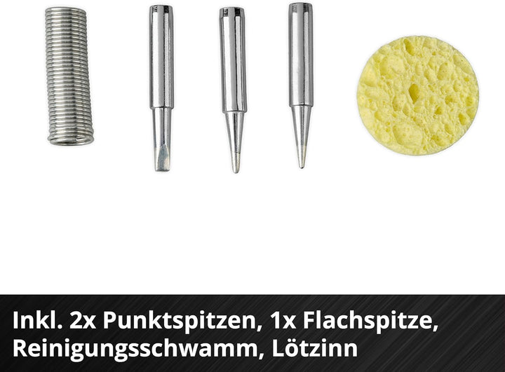Einhell Akku-Lötkolben TE-SI 18/480 Li E - Solo Power X-Change (18 V, 200 °C - 480 °C, zum Weichlöte