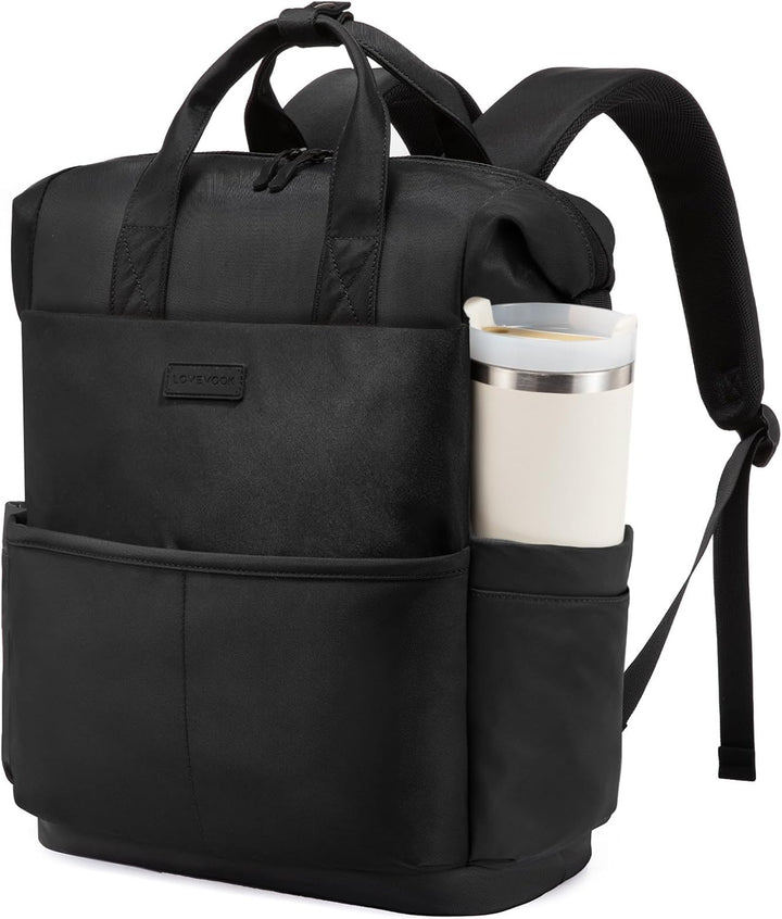 LOVEVOOK Rucksack Damen Laptop Rucksäcke mit Laptopfach 15.6 Zoll Schulrucksack Schultasche Backpack