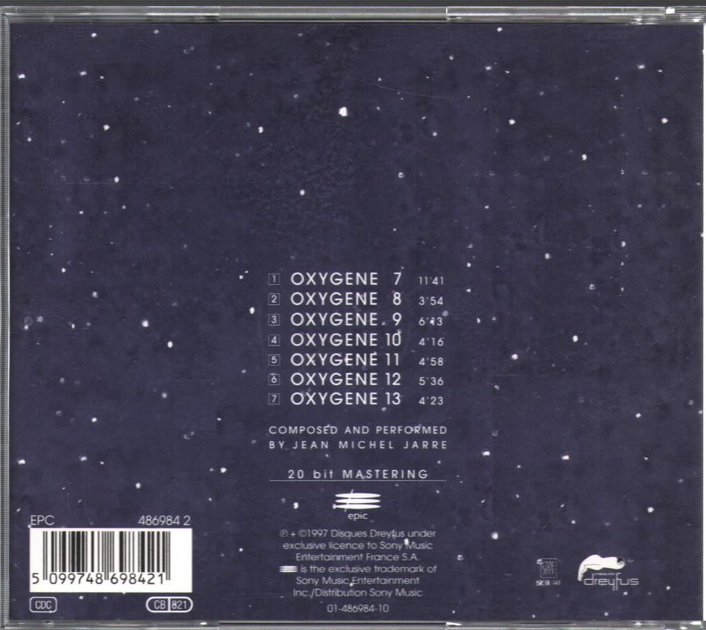 Oxygene 7-13, Audio-CD