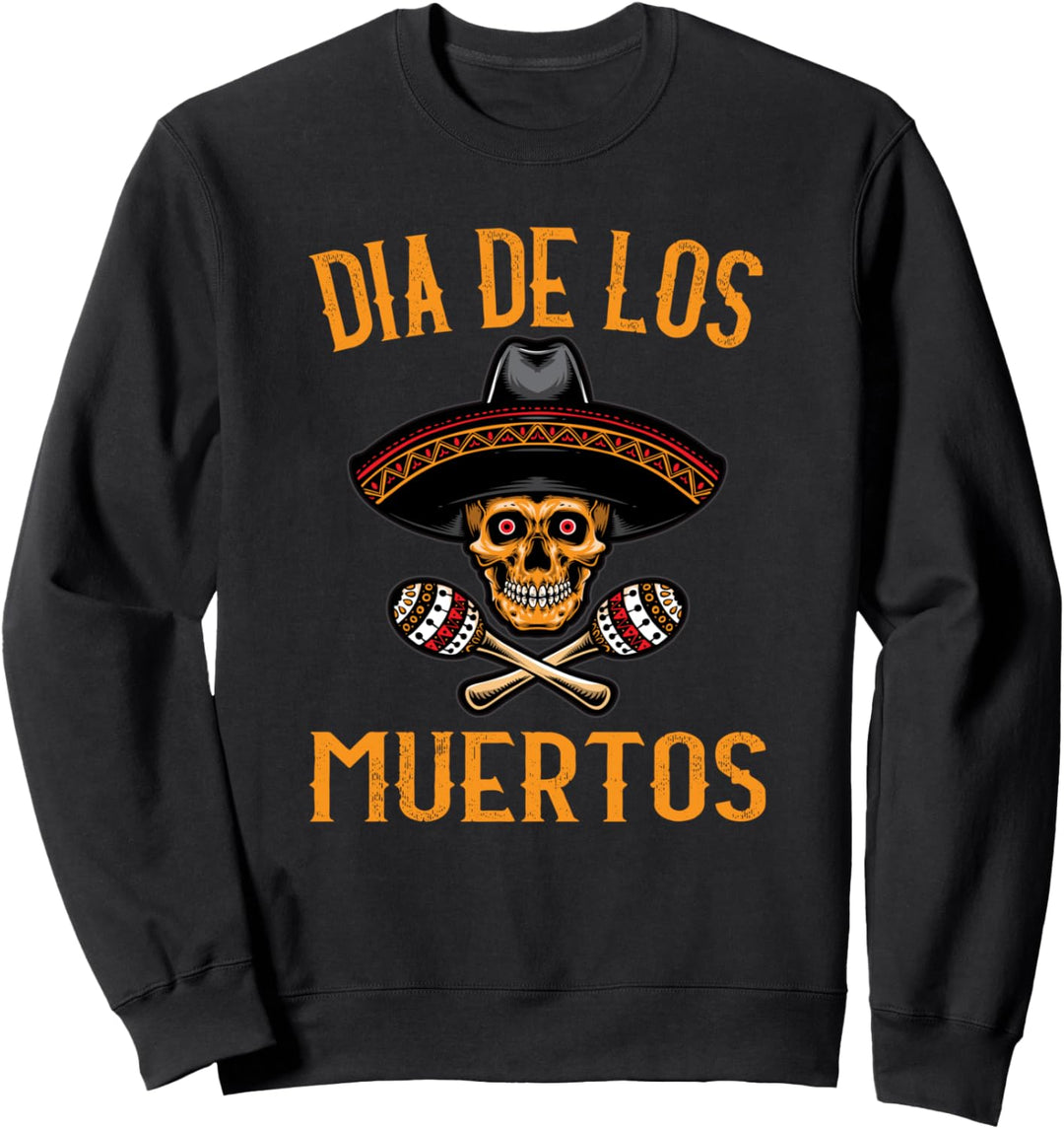 Dia De Los Muertos Mexikanischer Totenkopf Tag der Toten Sweatshirt