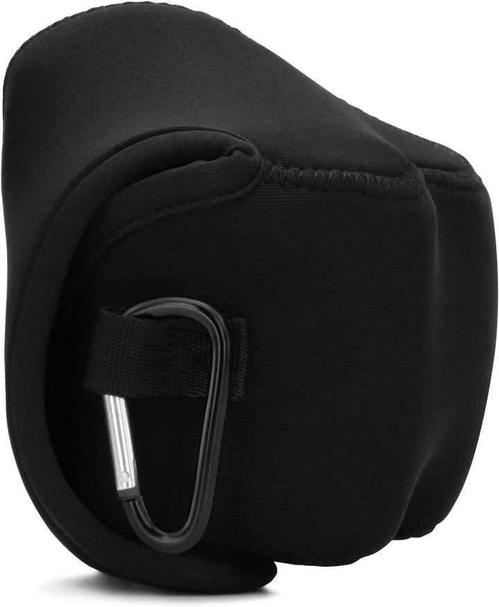 MegaGear MG1817 Ultraleichte Neopren-Kameratasche, kompatibel mit Nikon Z50 (16-50 mm), Schwarz, Sch
