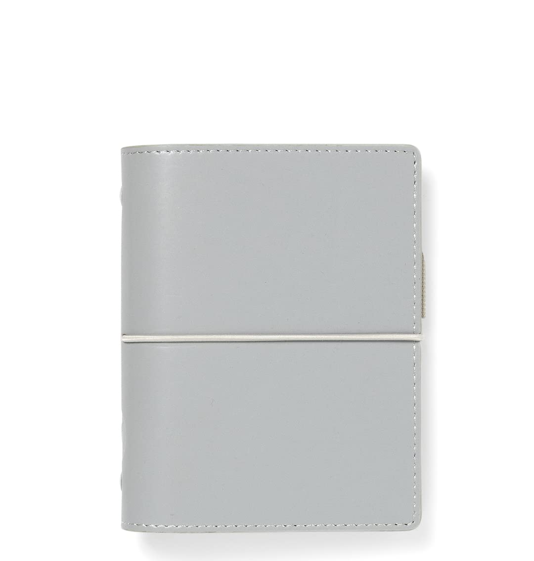 Filofax Domino Pocket Organiser Grey
