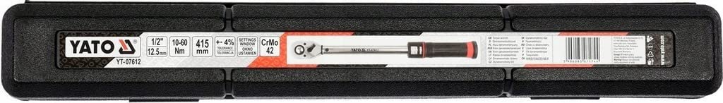 Yato Drehmomentschlüssel Anzeige YT-07612