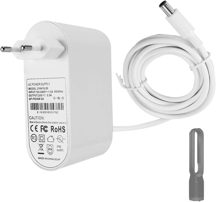 20V Netzteil Ladegerät für Dyson Ventilator/Luftreiniger TP04 TP05 TP06, DP04 BP01 PH02 PH04 PH09, L