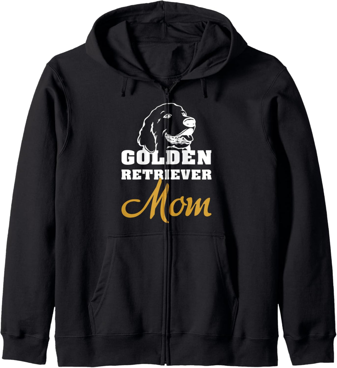 Golden Retriever Mom Geschenk lustiges Sprichwort Zitat Hund Kapuzenjacke