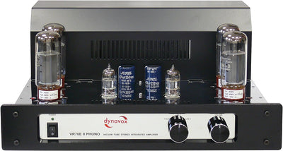 Dynavox VR-70 E II Phono-Röhrenvollverstärker chrom, Chrom