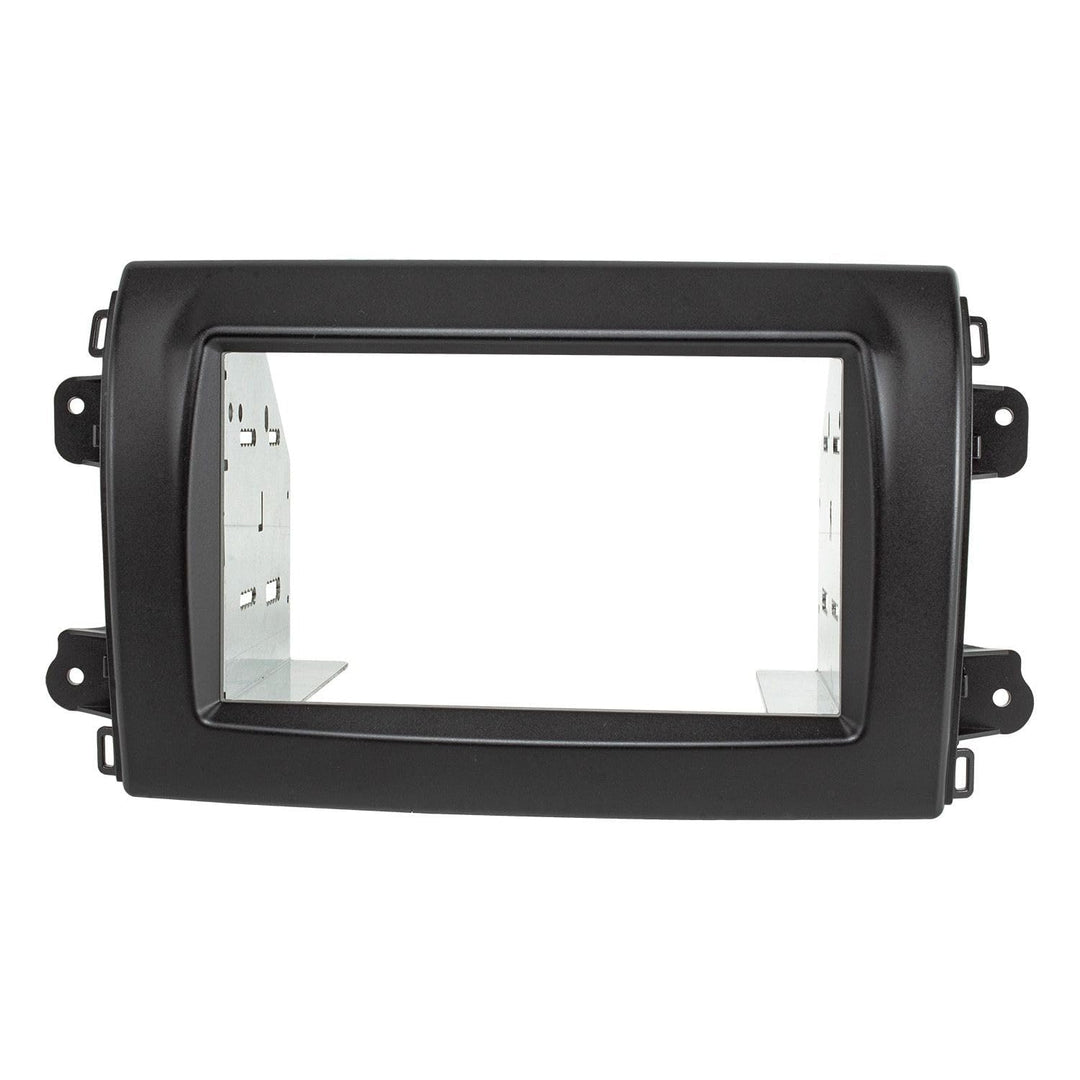tomzz Audio 2414-101-4 Doppel DIN Radioblende kompatibel mit FIAT Ducato Serie 8 ab 2021 matt schwar