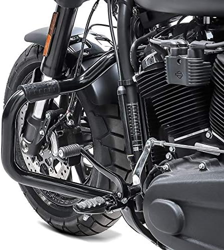 Sturzbügel Mustache II Kompatibel für Harley Softail Fat Bob 18-19 schwarz