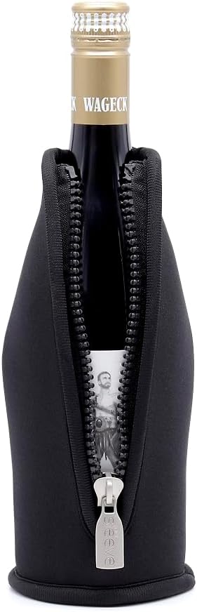 sliive® Neopren Flaschenkühler mit Griff – Passend für 0,615L SodaStream Crystal Glaskaraffen, Wein-