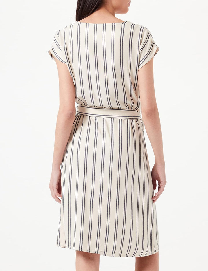 SPARKZ COPENHAGEN Damen Hattie Dress Kleid XL Elfenbein (Off White 002), XL Elfenbein (Off White 002