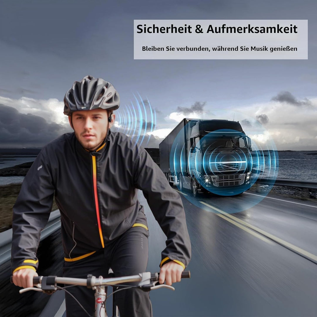 Open Ear Kopfhörer Bluetooth Sport Kopfhörer, Knochenschall Kopfhörer, Kopfhörer Kabellos Bluetooth