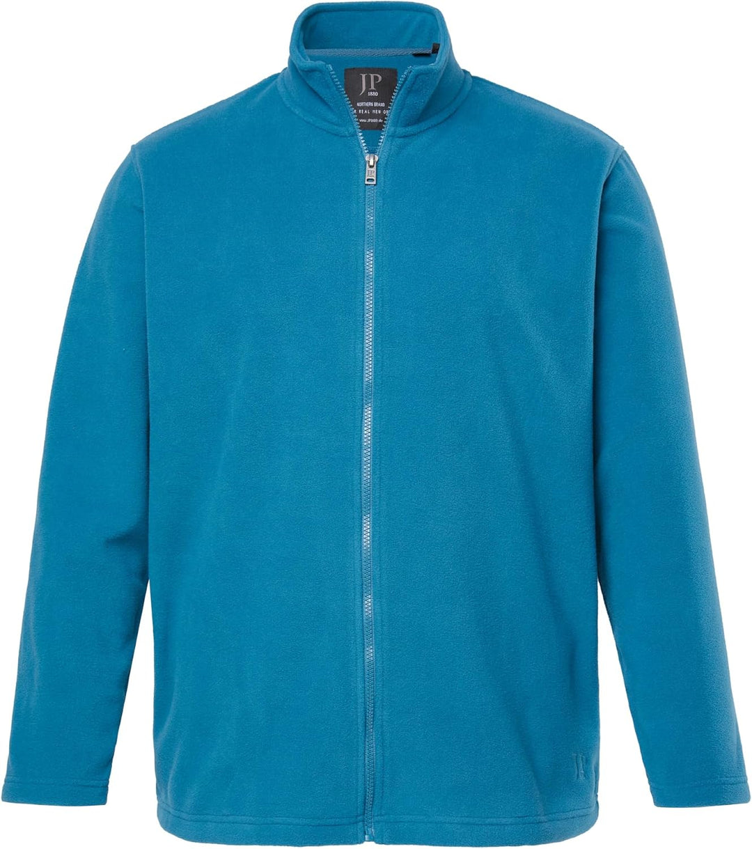 JP 1880 Herren grosse Grössen Übergrössen Menswear L-8XL Fleecejacke, Outdoor, Stehkragen, Zipp-Pock