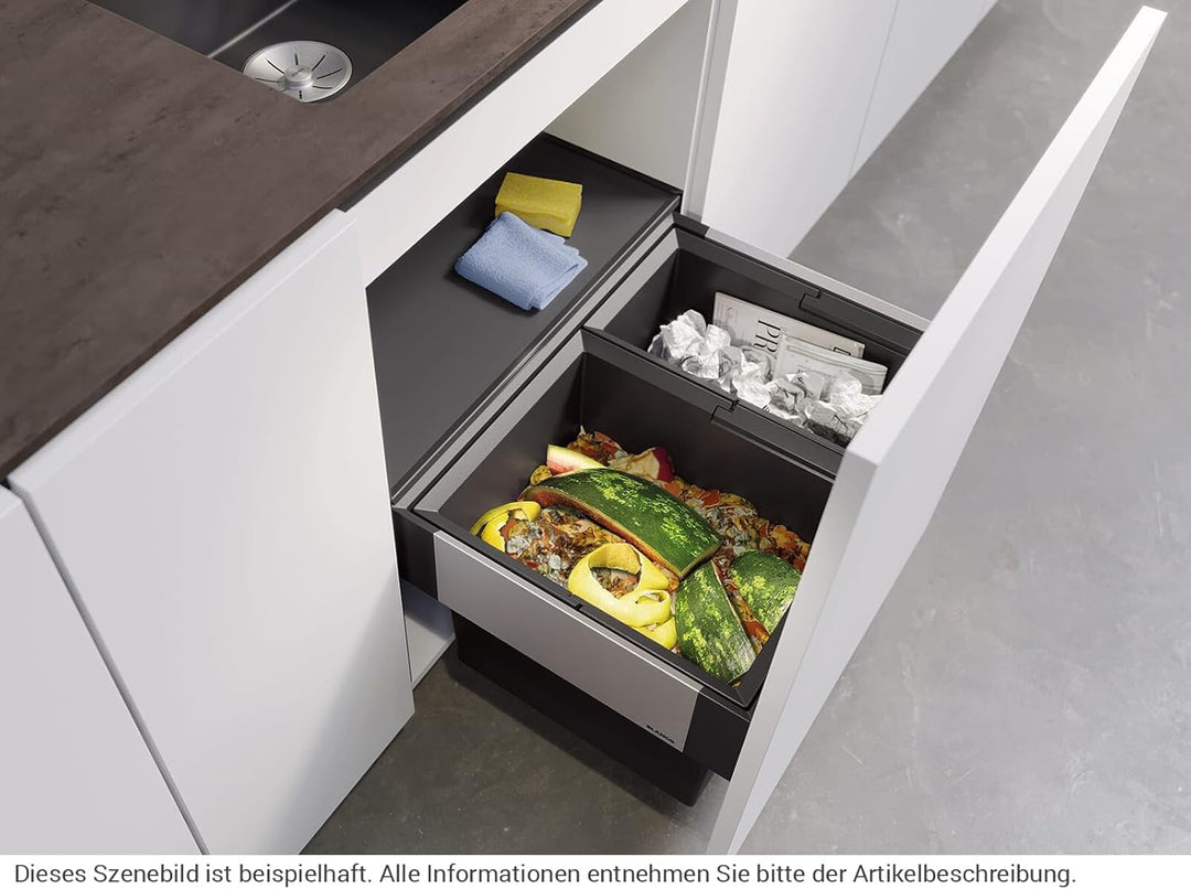 BLANCO SELECT II 60/2 60 cm Unterschrank - Ohne Organisationsschublade 2 Eimer Version