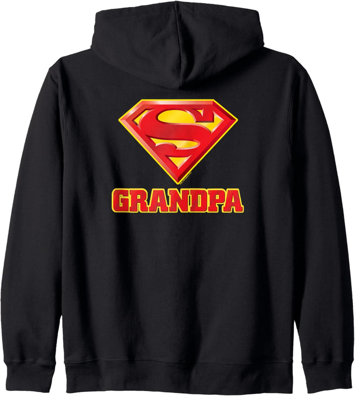 Superman Super Grandpa Kapuzenjacke