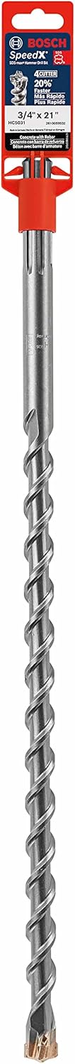 Bosch HC5031 Rotary Hammerbohrer, 1,9 cm x 40,6 cm x 53,3 cm Einzel Länge: 53,3 cm, Einzel Länge: 53