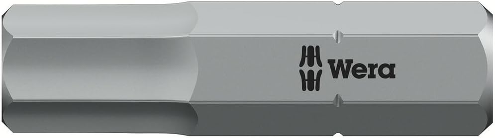 Wera 05004017001 8100 SA 7 Zyklop Metal-Knarrensatz Durchsteckvierkant, 1/4 Zoll -Antrieb, metrisch,