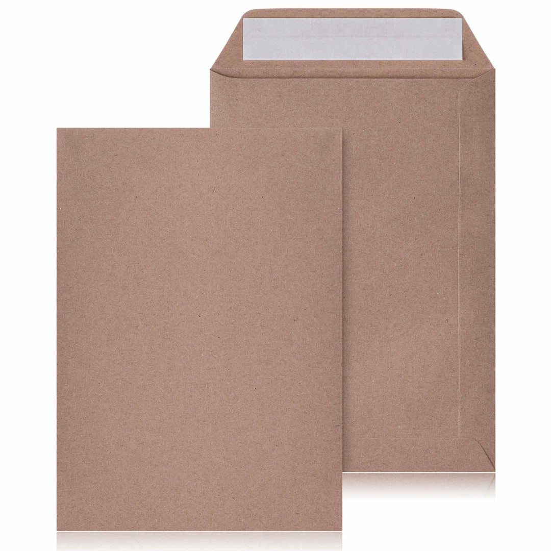 1000 Versandtaschen B5 Braun (176x250mm) 80g/m² Briefumschläge Grossbrief dla A5 Dokumente, Kuverts
