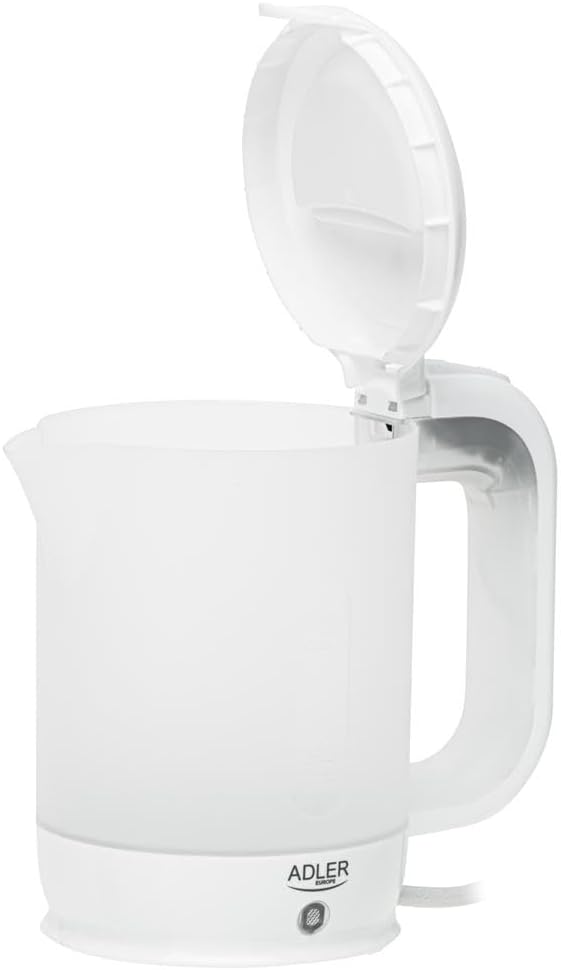 ADLER AD 1381 Wasserkocher aus Kunststoff – Reisegrösse 0,5 l