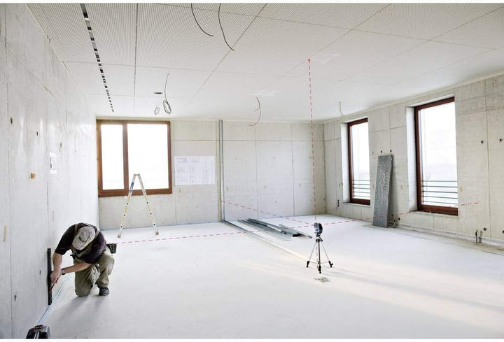 Bosch Professional GCL 25, ± 4° Selbstnivellierbereich, IP 54 Staub- und Spritzwasserschutz, BT 150,