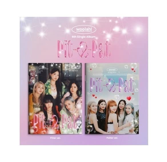 woo!ah! - 4th Single Album [Pit-a-Pat] CD+Folded Poster (Patter ver. / CD Only, No Poster), Patter v