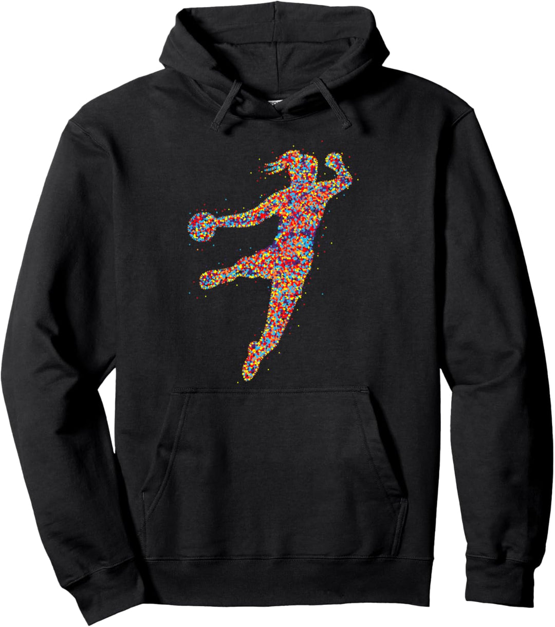 Handball Handballerin Handballspieler Frauen Mädchen Kinder Pullover Hoodie