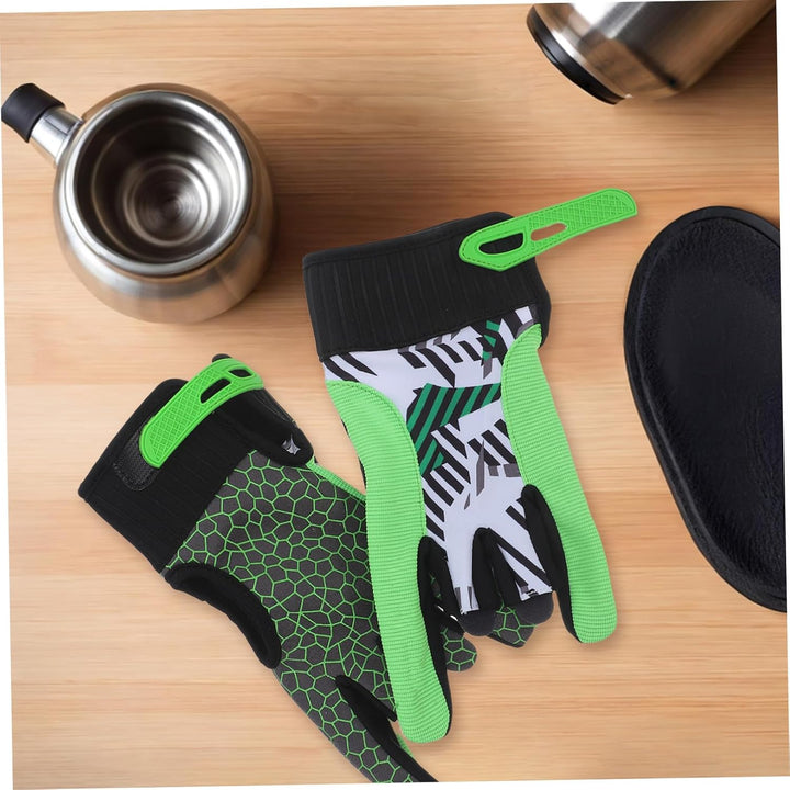 LIOOBO 1 Paar Bowlinghandschuhe mit Fingern Bowling-Stützhandschuh Männer Bowling-Handschuhe Billard