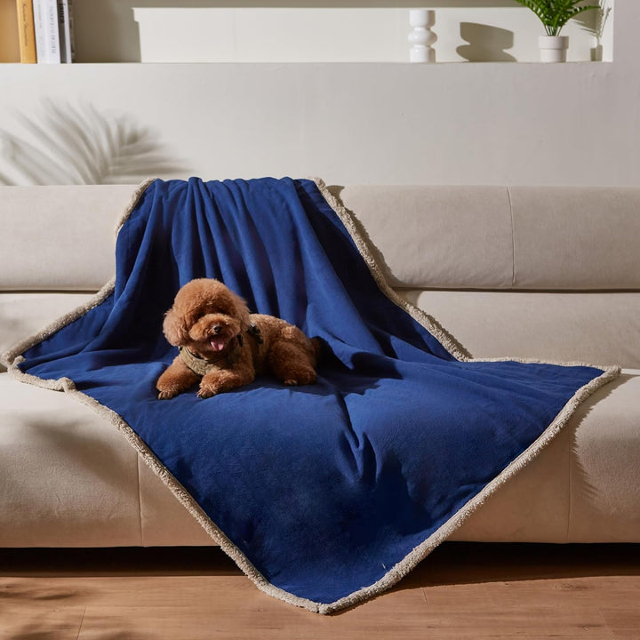 Kritter Planet wasserdichte Hundedecke, Urindichte Haustierdecke für Couchbett Welpen Katzen Fleece