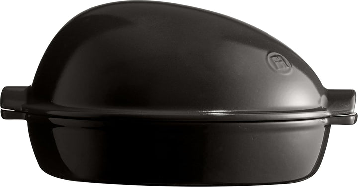 Emile Henry Eh349542 Bräter, Keramik, Keramik, Kohle, x-Large, Kohle