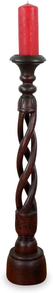 livasia Kerzenständer, Kerzensäule, Kerzenhalter, Kerzenleuchter, Stimmungsleuchter (80cm), 80cm