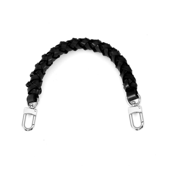 Geflochtener Griff für Neonoe Pochette Eimertasche Top Griff Strap Ersatz Handgemachte Echtleder Gri