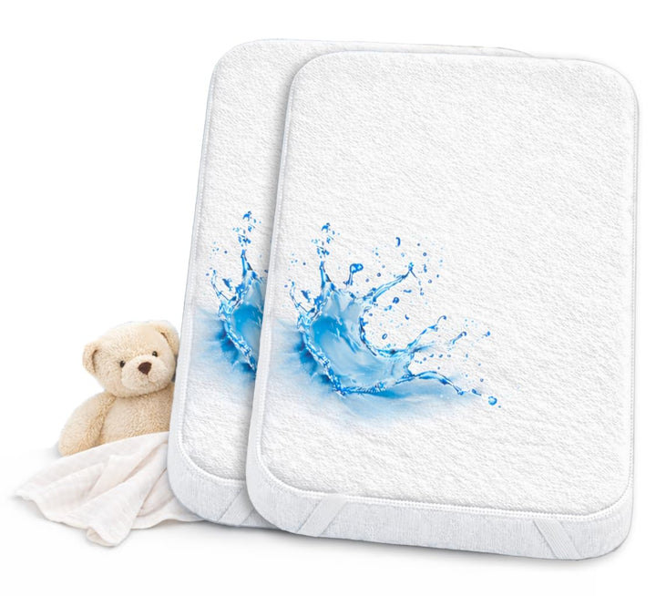 Lovely Hippo Matratzenschoner wasserdichte 50x90 / 50x83 - Wasserdichter Matratzenschoner Beistellbe