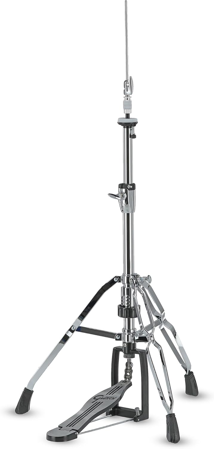 Gretsch Hardware G5 Serie HiHat GR-G5HH 4mm starker, doppelstrebiger Tripod, Kettenzug, HiHat GR-G5H