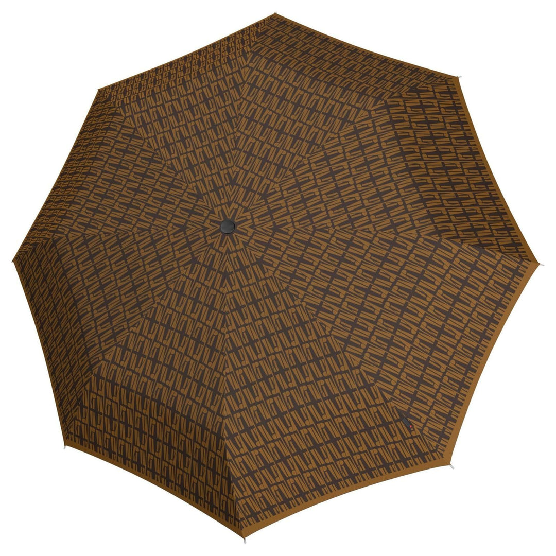 Knirps A.200 Medium Duomatic Taschenschirm - kompakt und sturmfest - im Windk getestet Trust Caramel
