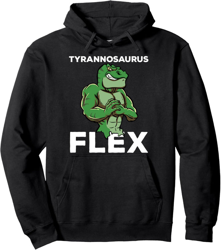 Motivation Workout T-Rex Pumpen Lustiger Spruch Bodybuilding Pullover Hoodie