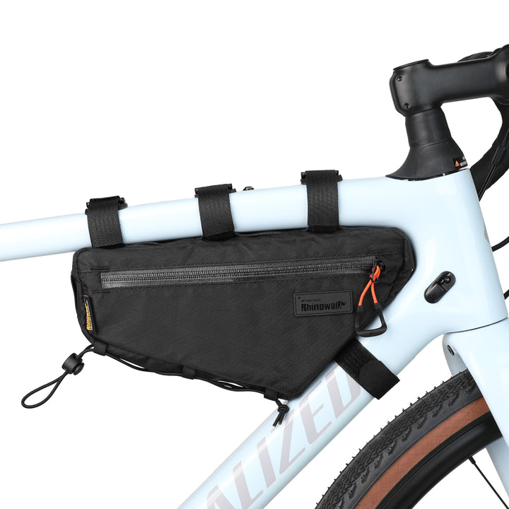 Fahrrad Rahmentasche Wasserdicht 1,6L Fahrrad Oberrohrtasche Dreieckstasch Doppelseitiger Reissversc
