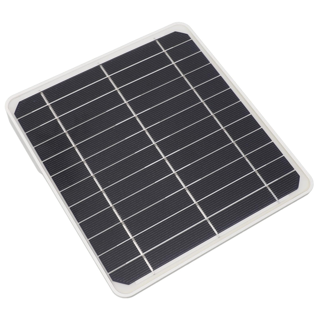 Wasserdichtes Tragbares Solarpanel, 20-W-Solarpanel mit USB-Typ-C- und DC-Anschluss, Leicht und Zuve